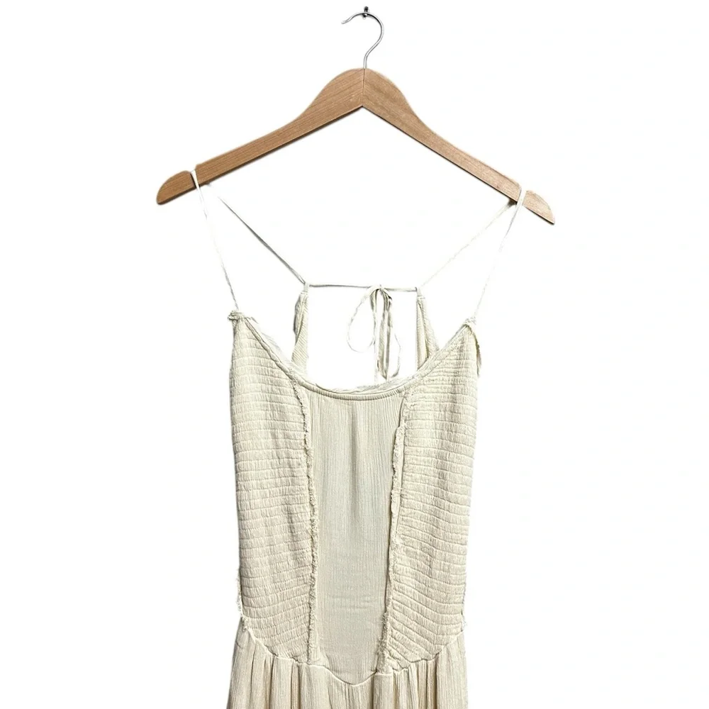 Free People Siren Nights Maxi Dress in Wet Plaster